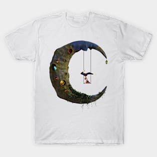 Half moon yoga pose T-Shirt